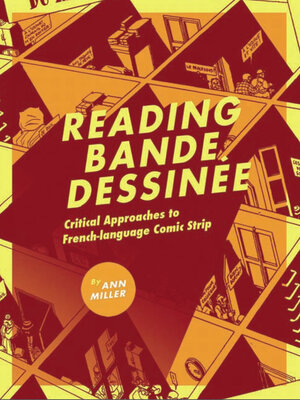 cover image of Reading bande dessinee
